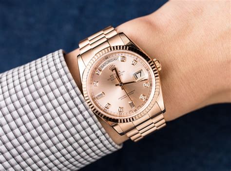 rosa rolex|rose gold presidential rolex price.